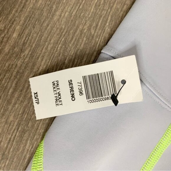 Aritzia TNA Sereno Biker Shorts High Rise Waist Pale Violet Purple Size XS - Picture 10 of 16